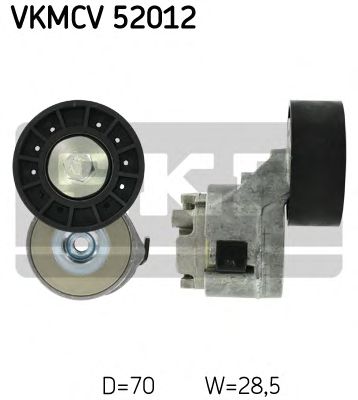 VKMCV 52012 SKF Натяжний ролик1